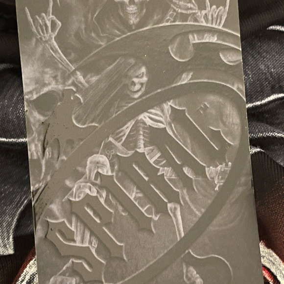 Bat's Heart Boat Neck Bat Sleeve Black Size Medium - Picture 4 of 4